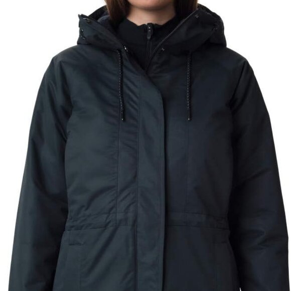 Celsius Sub Zero Sherpa Lined Parka Jacket, Black, Women's Small - Picture 9 of 9